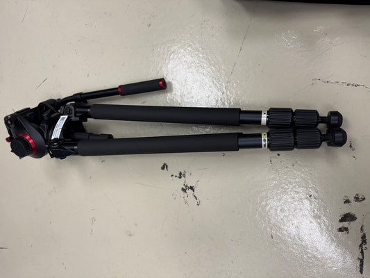 Manfrotto Tripod video head 504HD with Miller legs