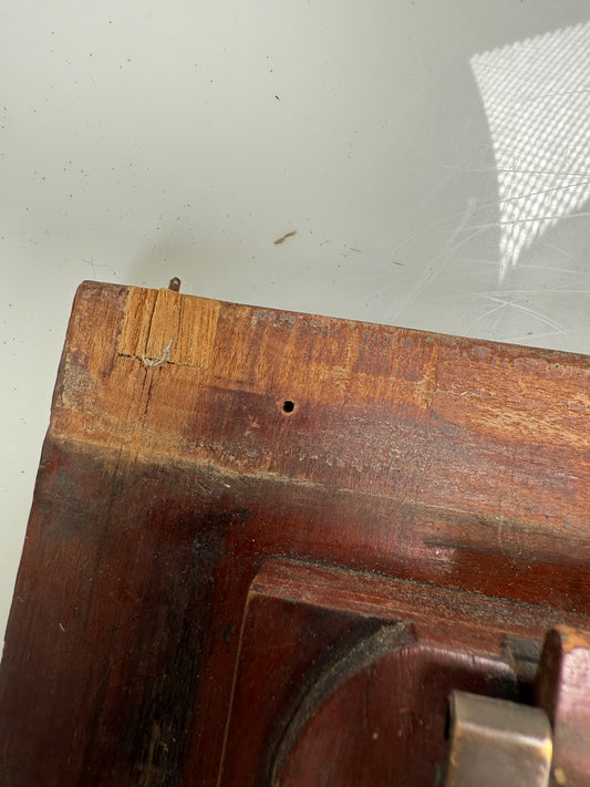Wooden large format reducing back 8X10 camera to 5x7