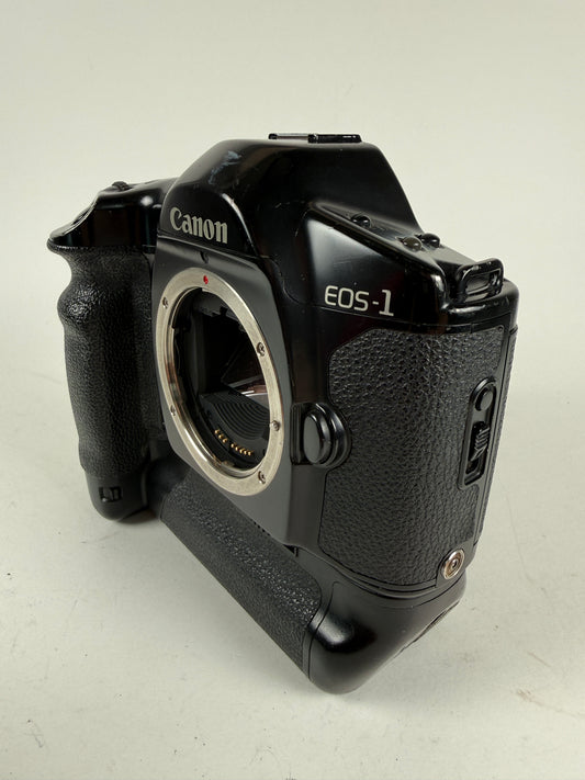 Canon EOS-1 HS 35mm SLR Film Camera Black Body BP-E1