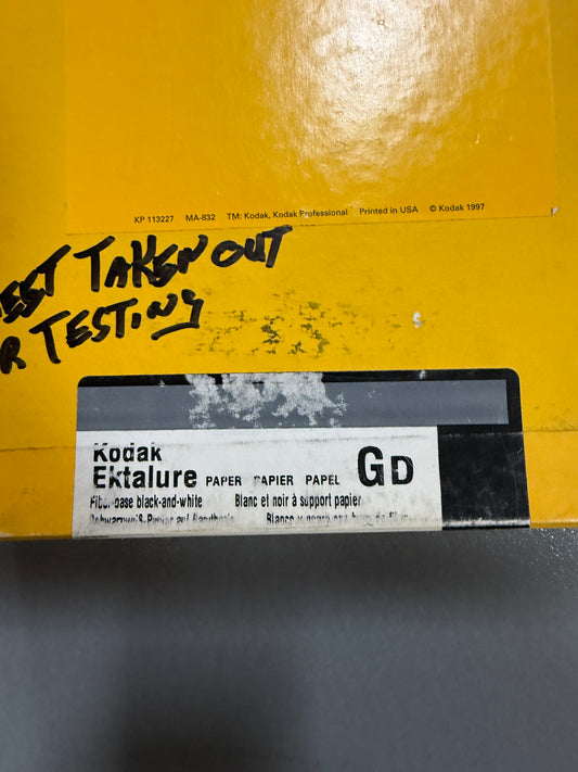 Kodak Ektalure GD Lustre Paper - 11x14, 250 sheets box, SEALED double weight