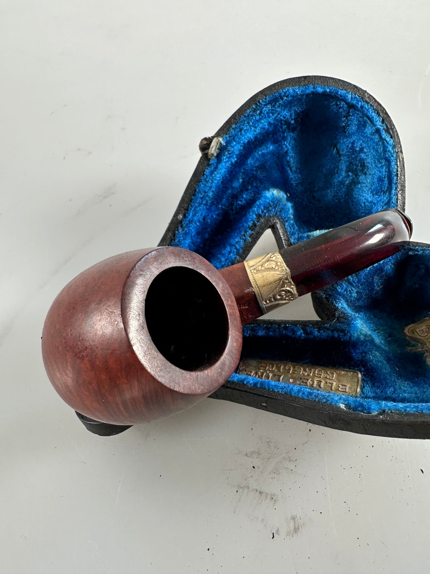 KBB Blue Line Bakelite Pipe, Unsmoked