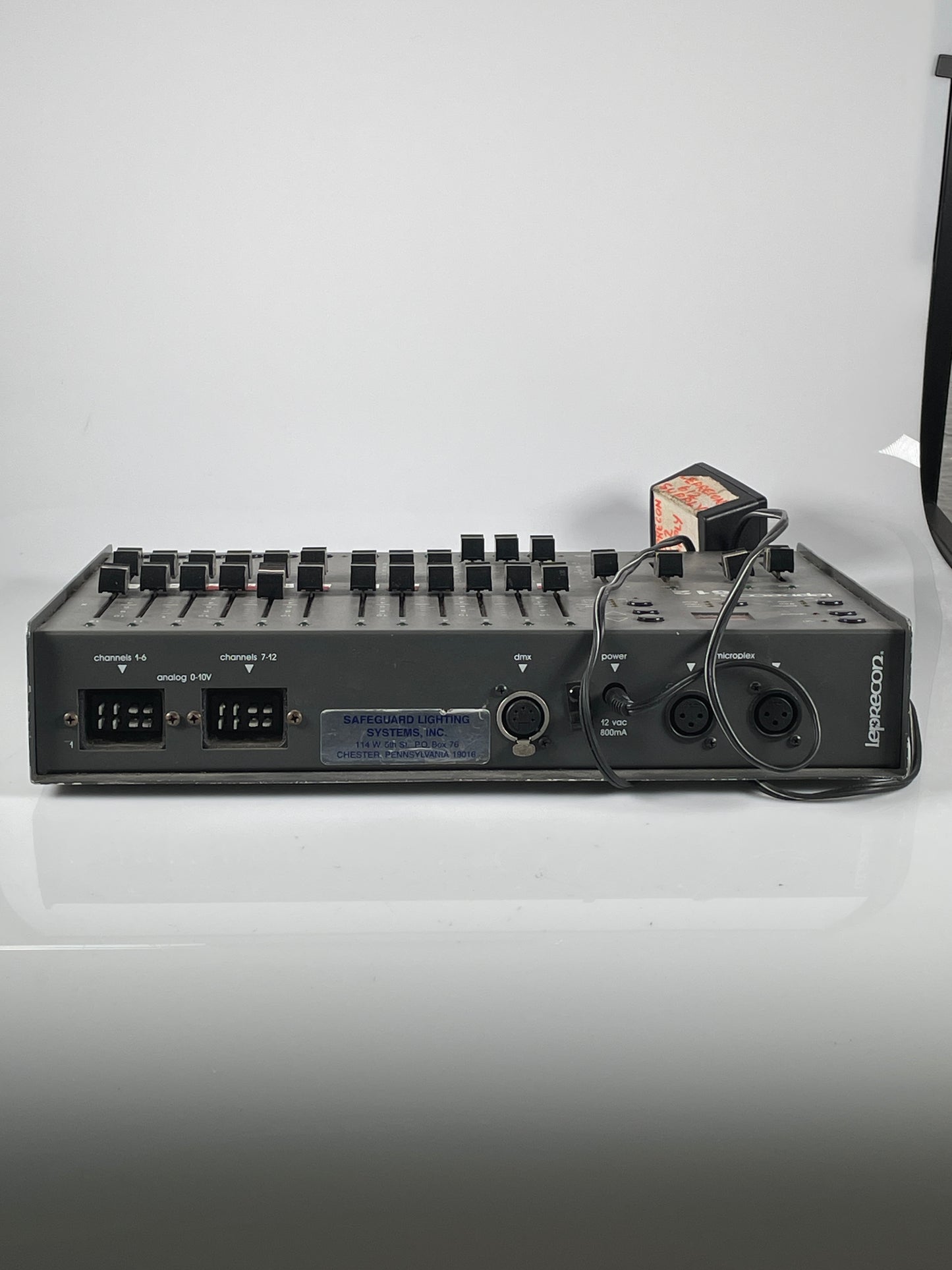 Leprecon 612 Stage Lighting Console w/ Power supply