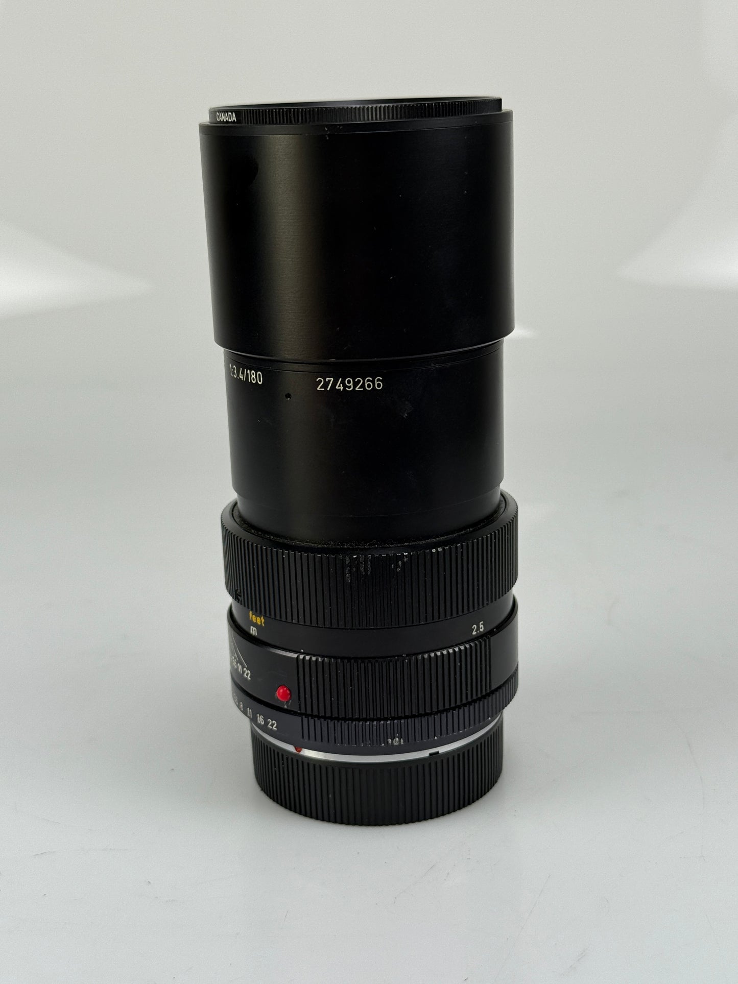 Leica 180mm F3.4 APO-TELYT-R 3 Cam Lens