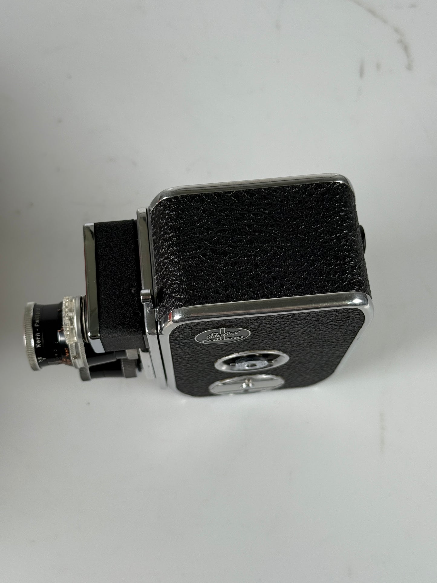 Paillard Bolex B8SL Double 8mm Movie Cine Film Camera w/ 13mm and 36mm Kern Yvar lens