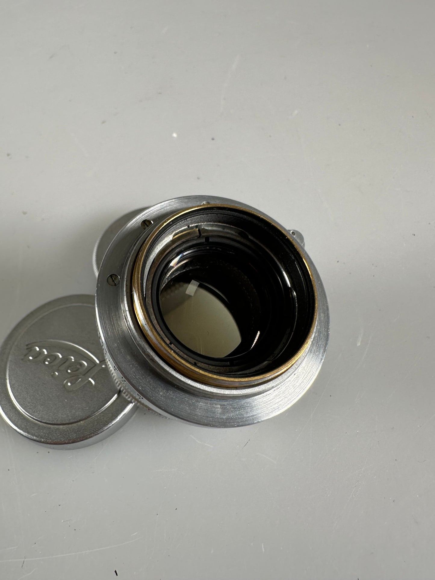 Leica 50mm f2 Summicron Radioactive L39 LTM Screwmount Rangefinder Lens