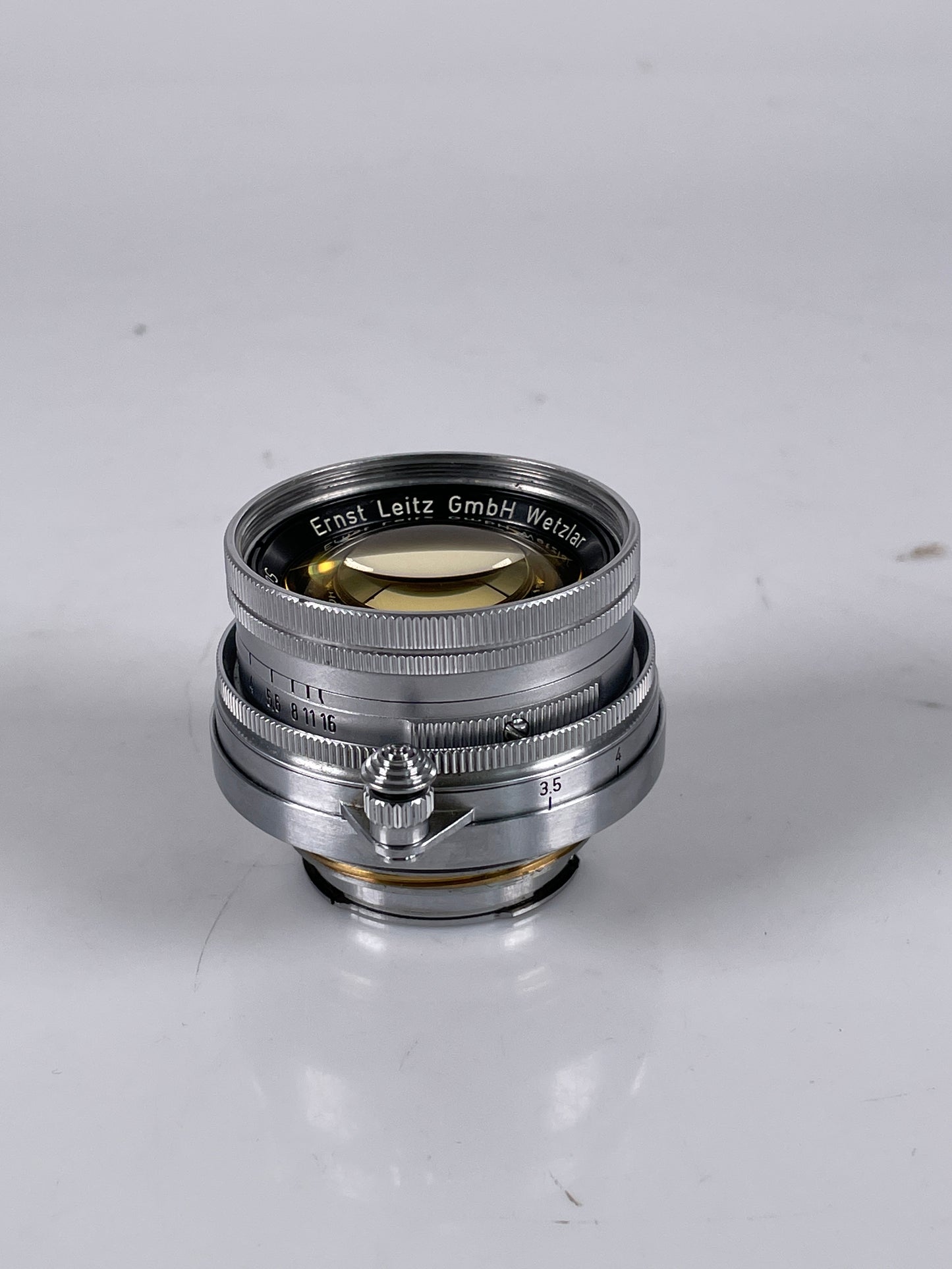 Leica 50mm f2 Summicron Radioactive L39 LTM Screwmount Rangefinder Lens