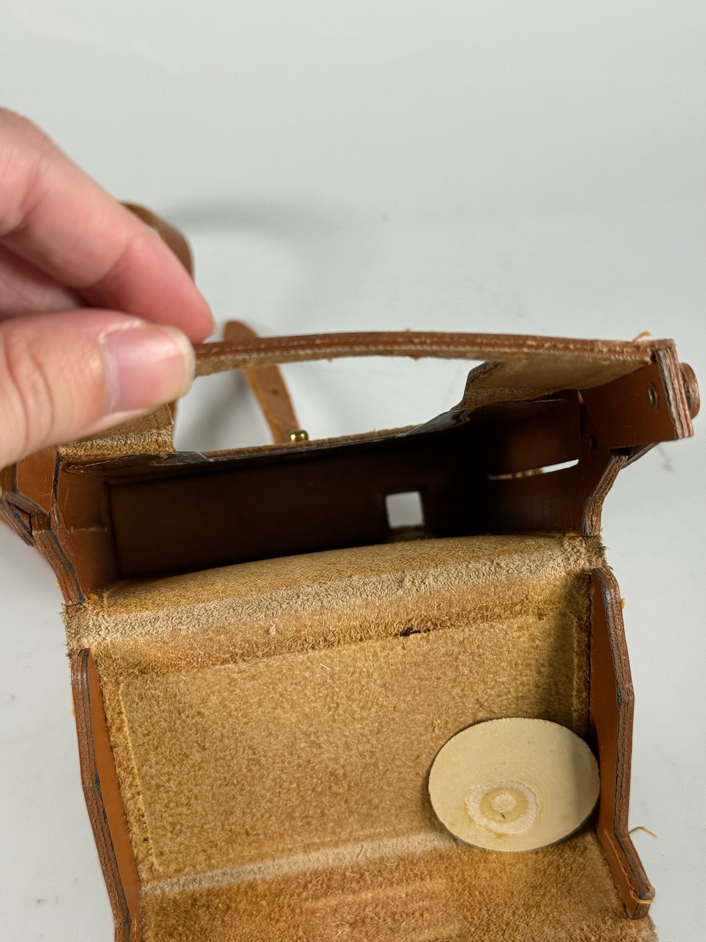 Polaroid SX-70 Land Camera Fitted Leather Carrying Case