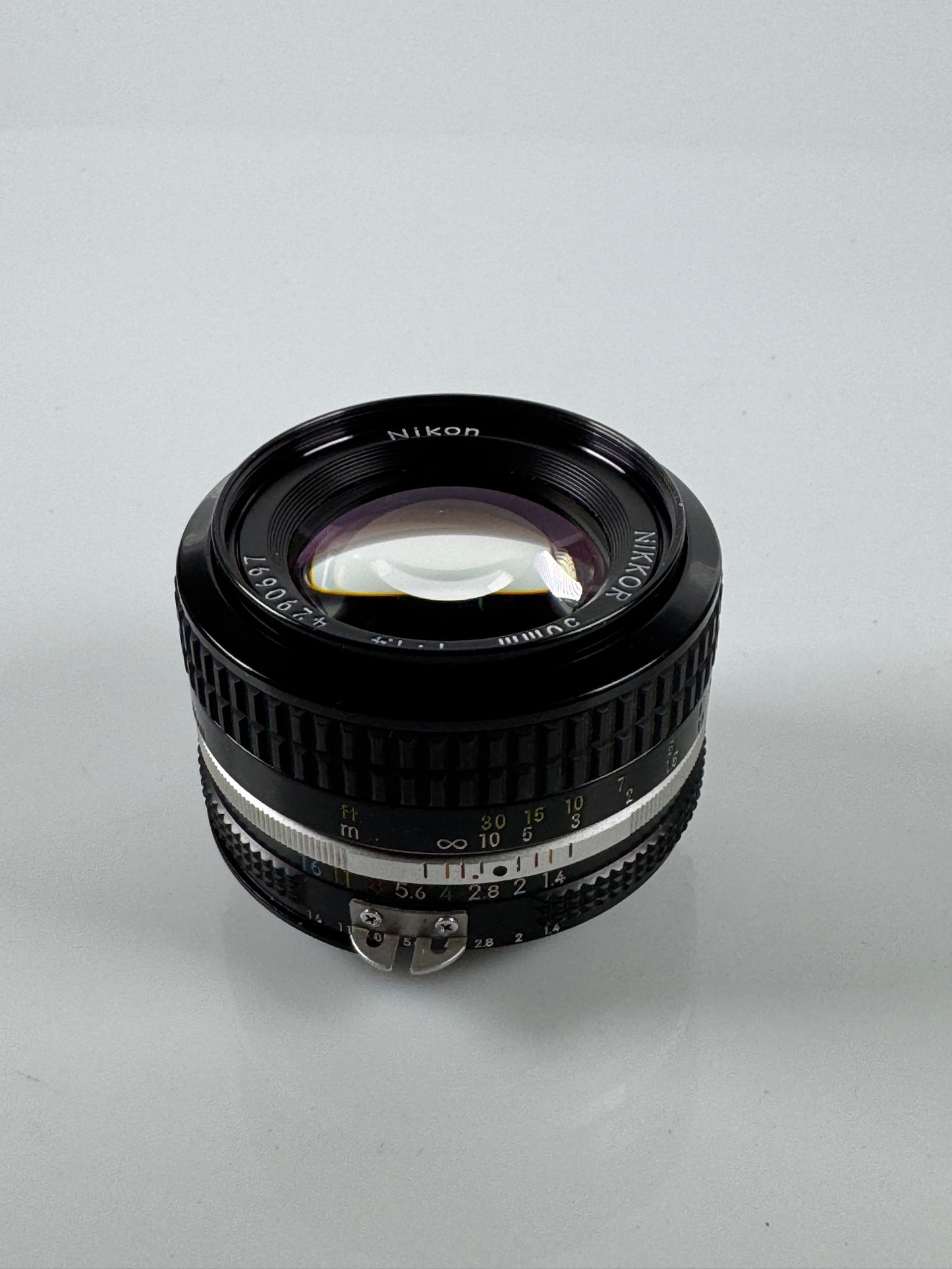 Nikon Nikkor Ais 50mm f1.4 Lens Prime SLR