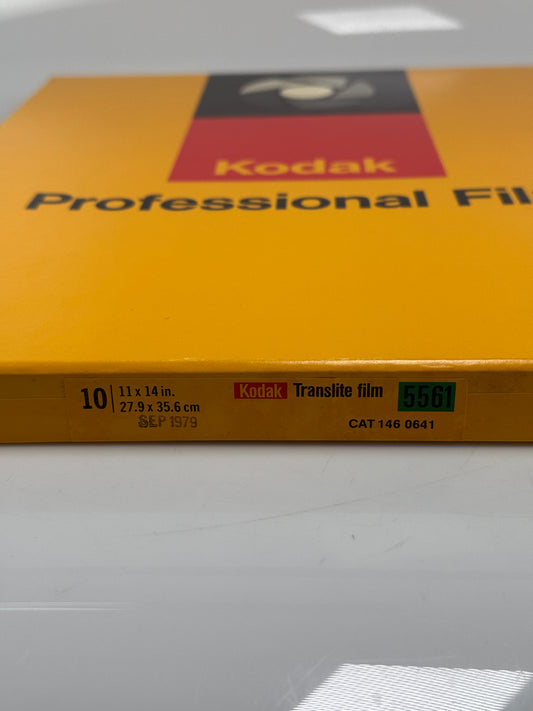Expired 11x14 KODAK Translite Large Format Print Film 10 Sheets