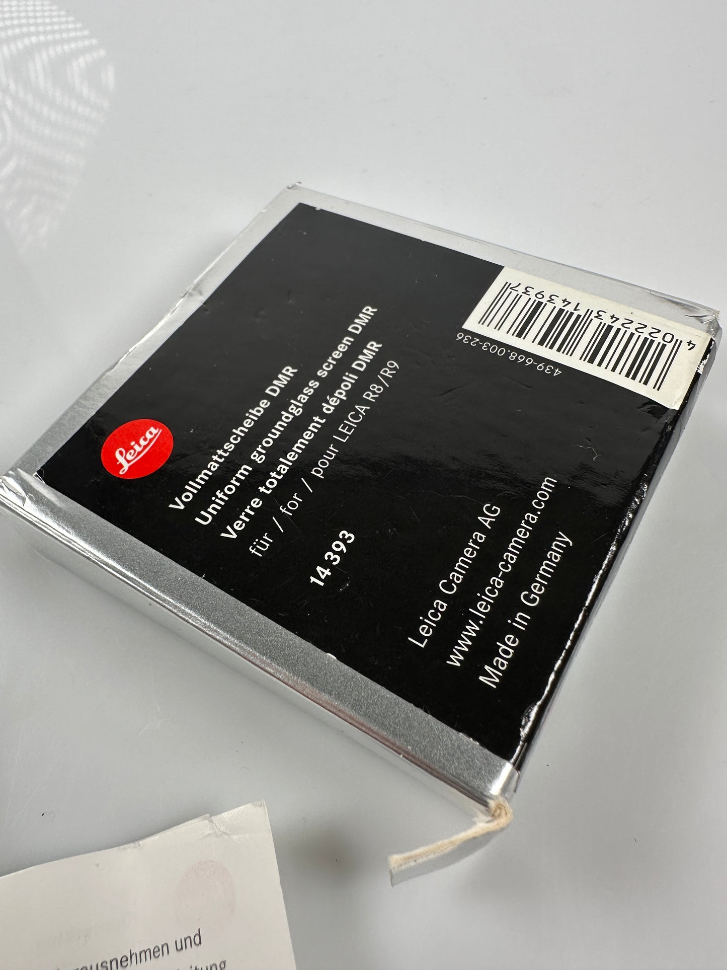 LEICA DMR UNIFORM FOCUSING SCREEN 14393 + RARE BOX 14393