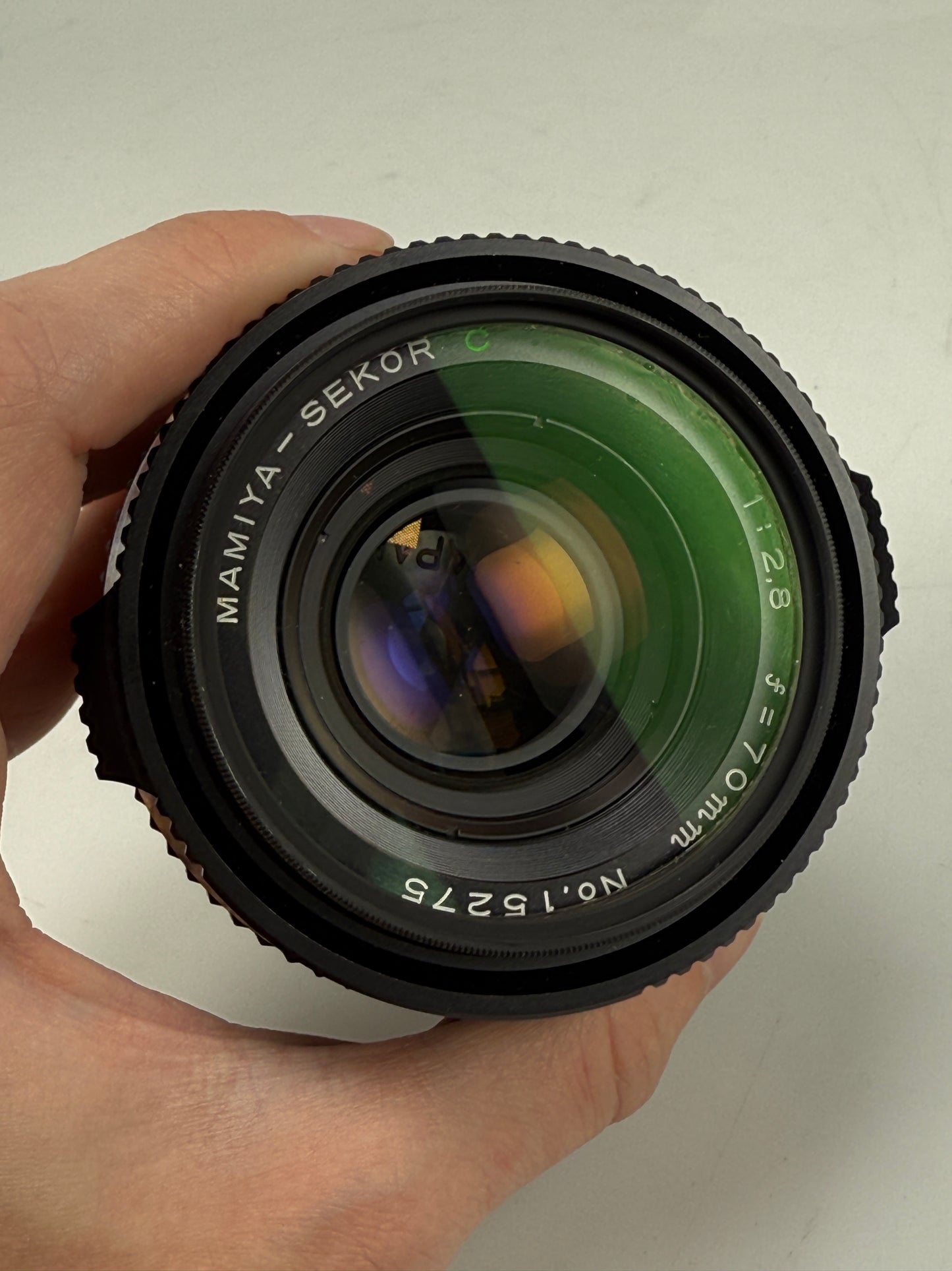 Mamiya Sekor C 70mm f2.8 Lens LS Shutter for M645 1000S super