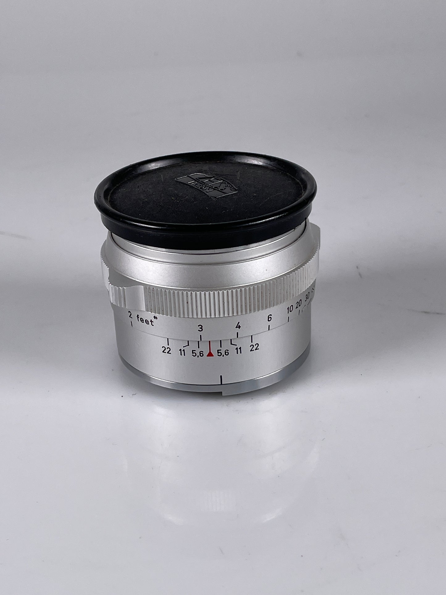 Carl Zeiss Planar 50mm f2 Contarex Mount chrome silver
