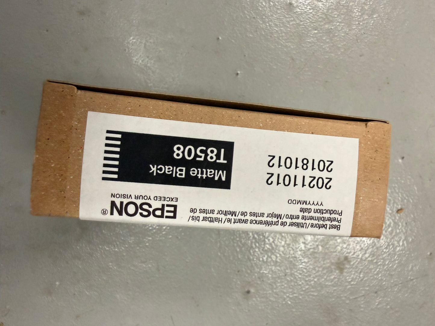New Genuine Epson T8508 Matte Black Ultra Chrome HD Ink For SC-P800 Exp 2021