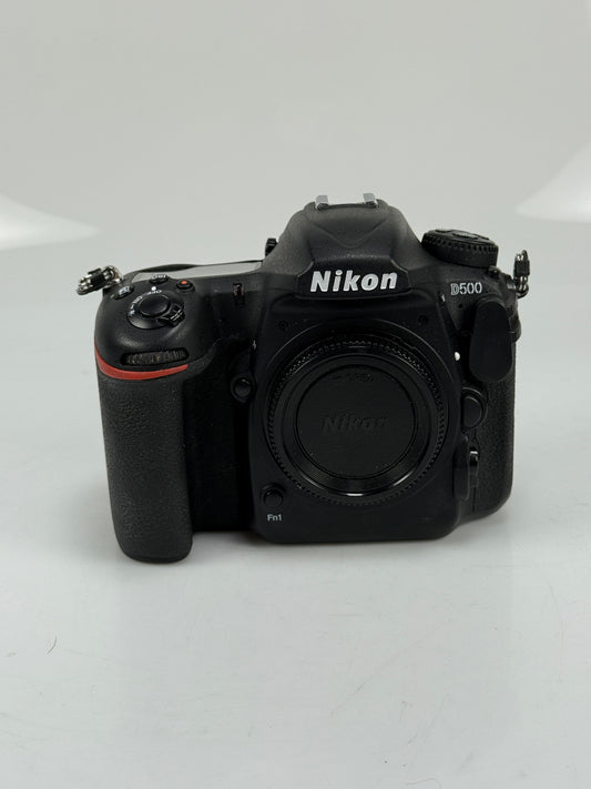 Nikon D500 20.9 MP Digital SLR Camera - Black (Body Only)