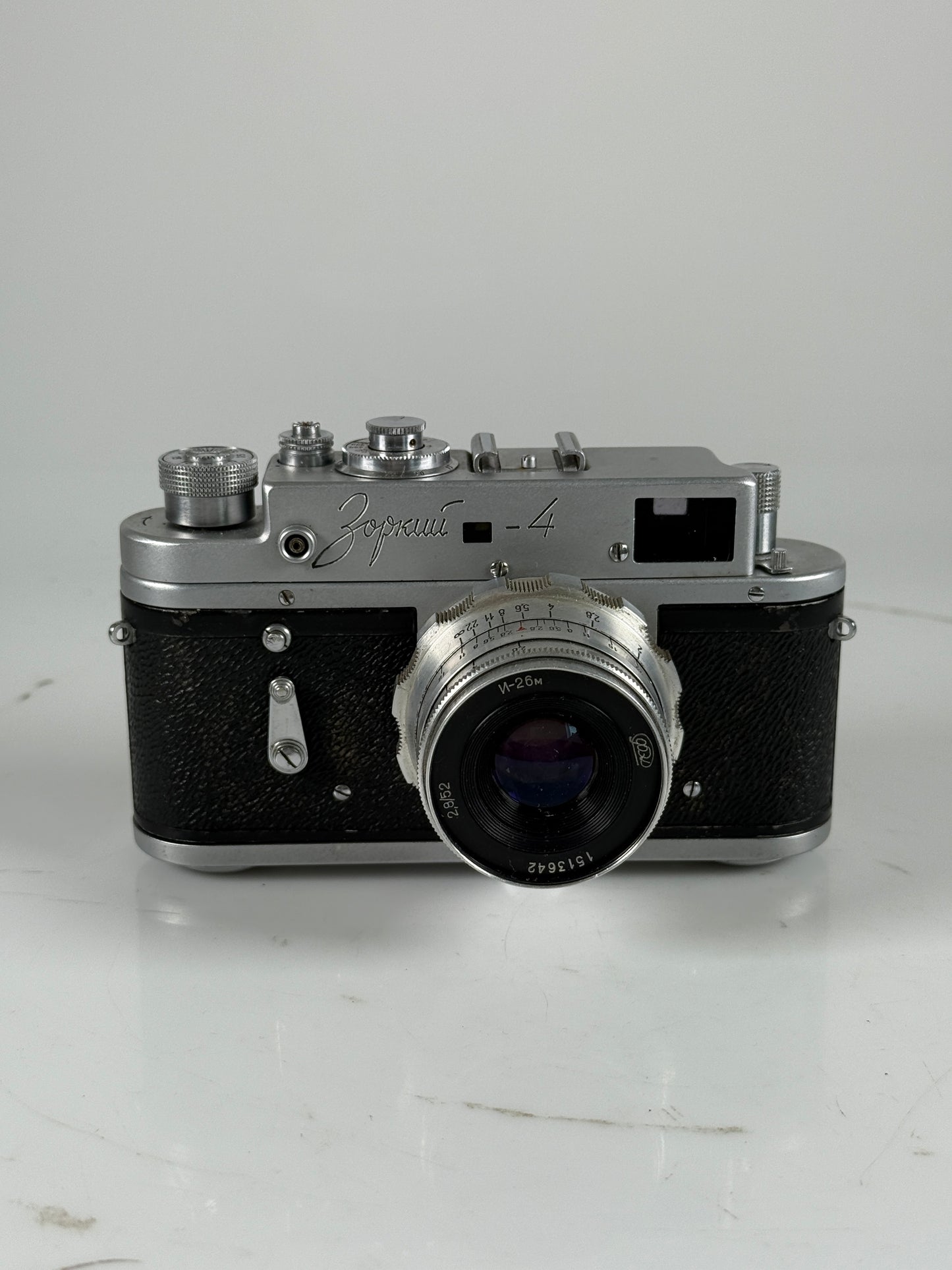 Zorki 4 LEICA Rangefinder Camera 52mm f2.8 Lens