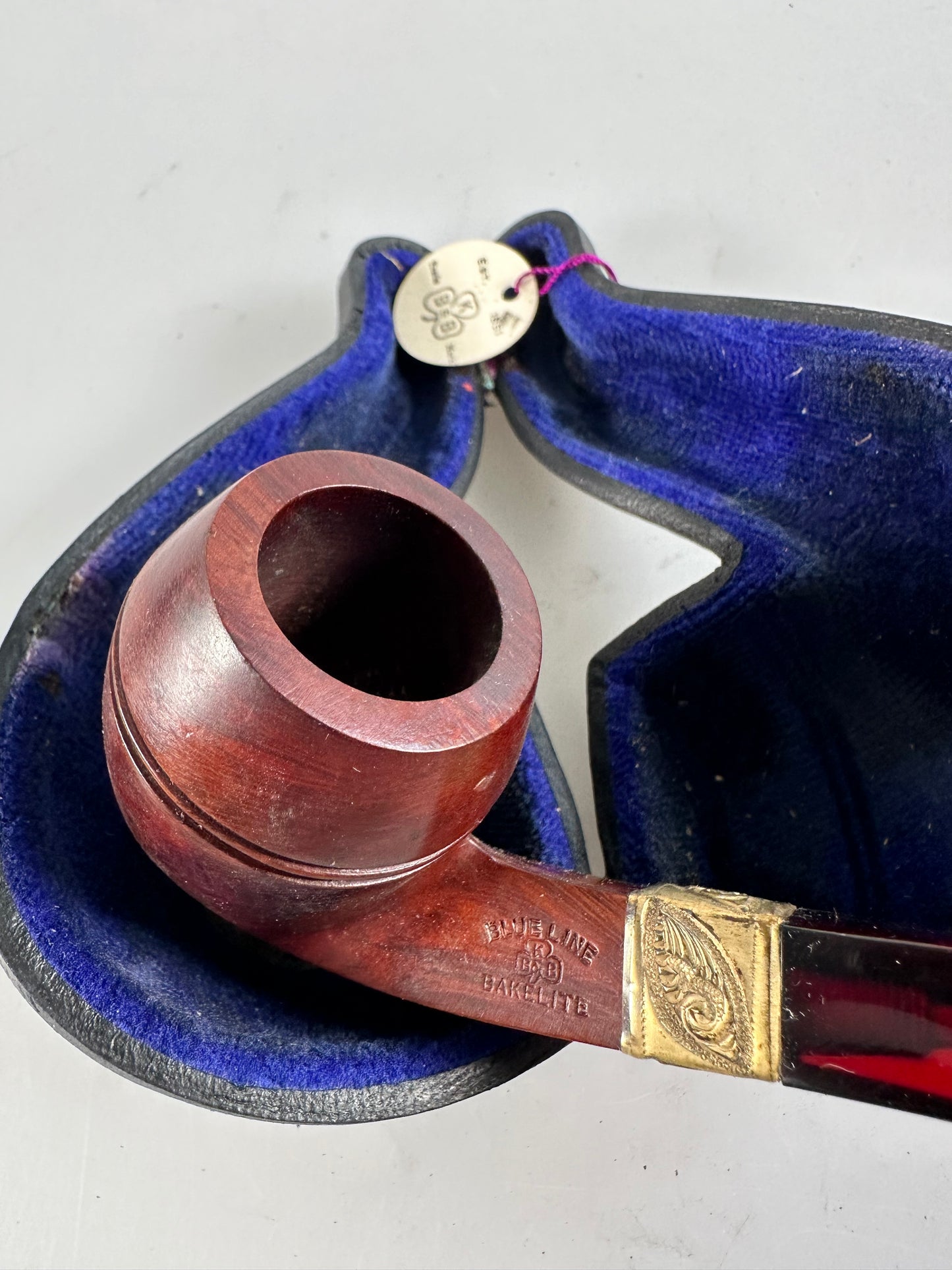 KBB Blue Line Bakelite Pipe, Unsmoked