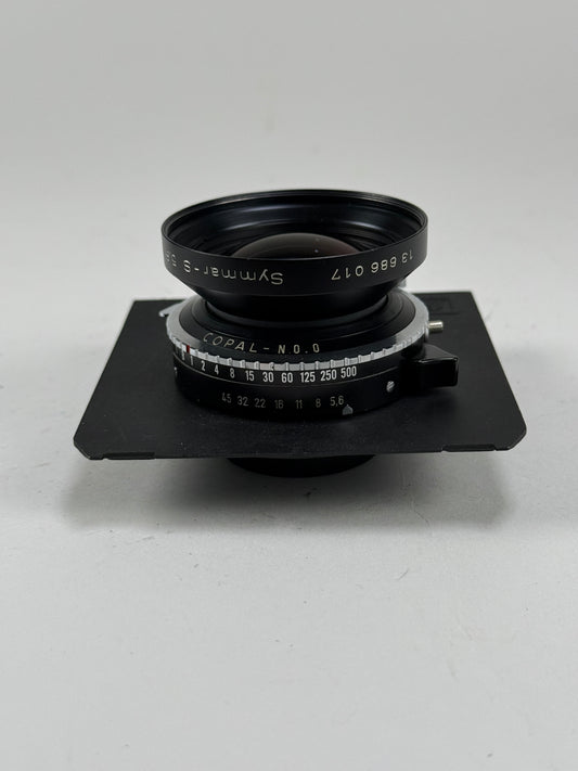 Schneider Symmar-S 150mm f5.6 4x5 View Camera Lens w/ Copal No. 0 Shutter