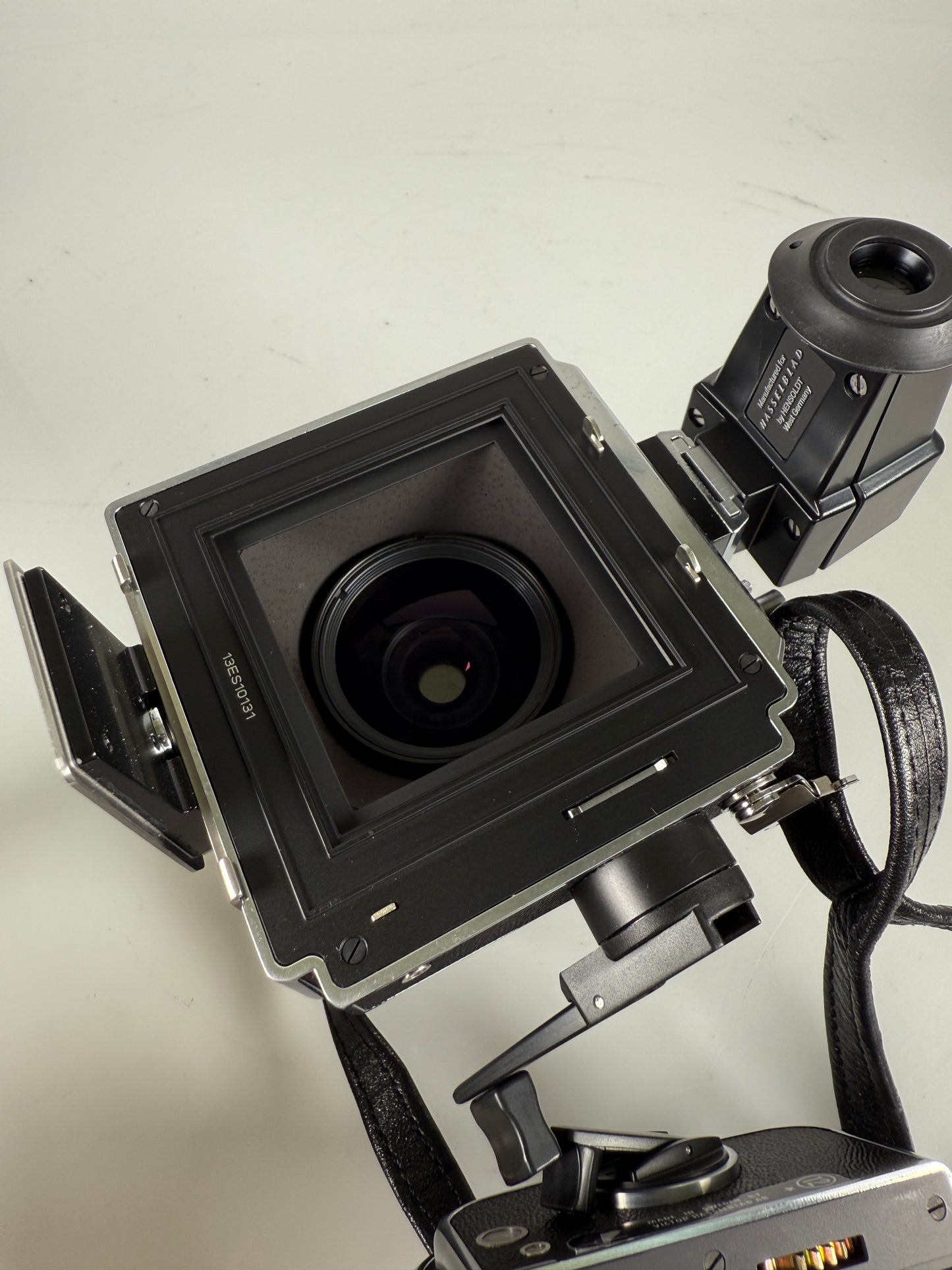 Hasselblad 903 SWC Camera Biogon 38mm Lens Finder, hood, A12 Back Chrome