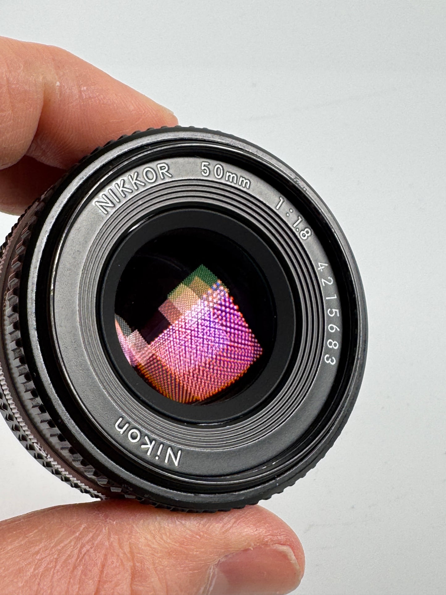 Nikon Nikkor Ai-s AIS 50mm f/1.8 Lens Prime Pancake SLR
