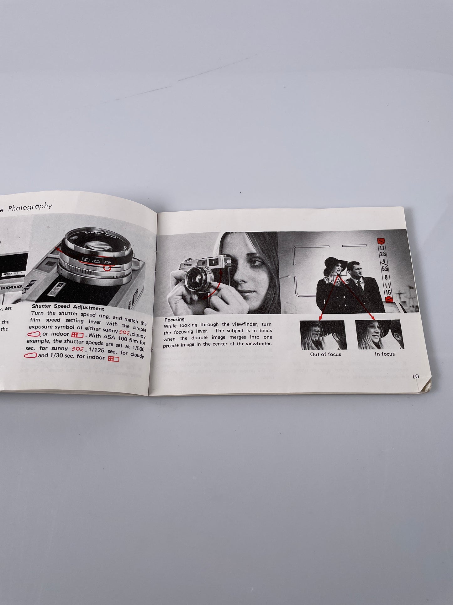 Canon Canonet G-III 17 / 19 Instruction Manual Booklet