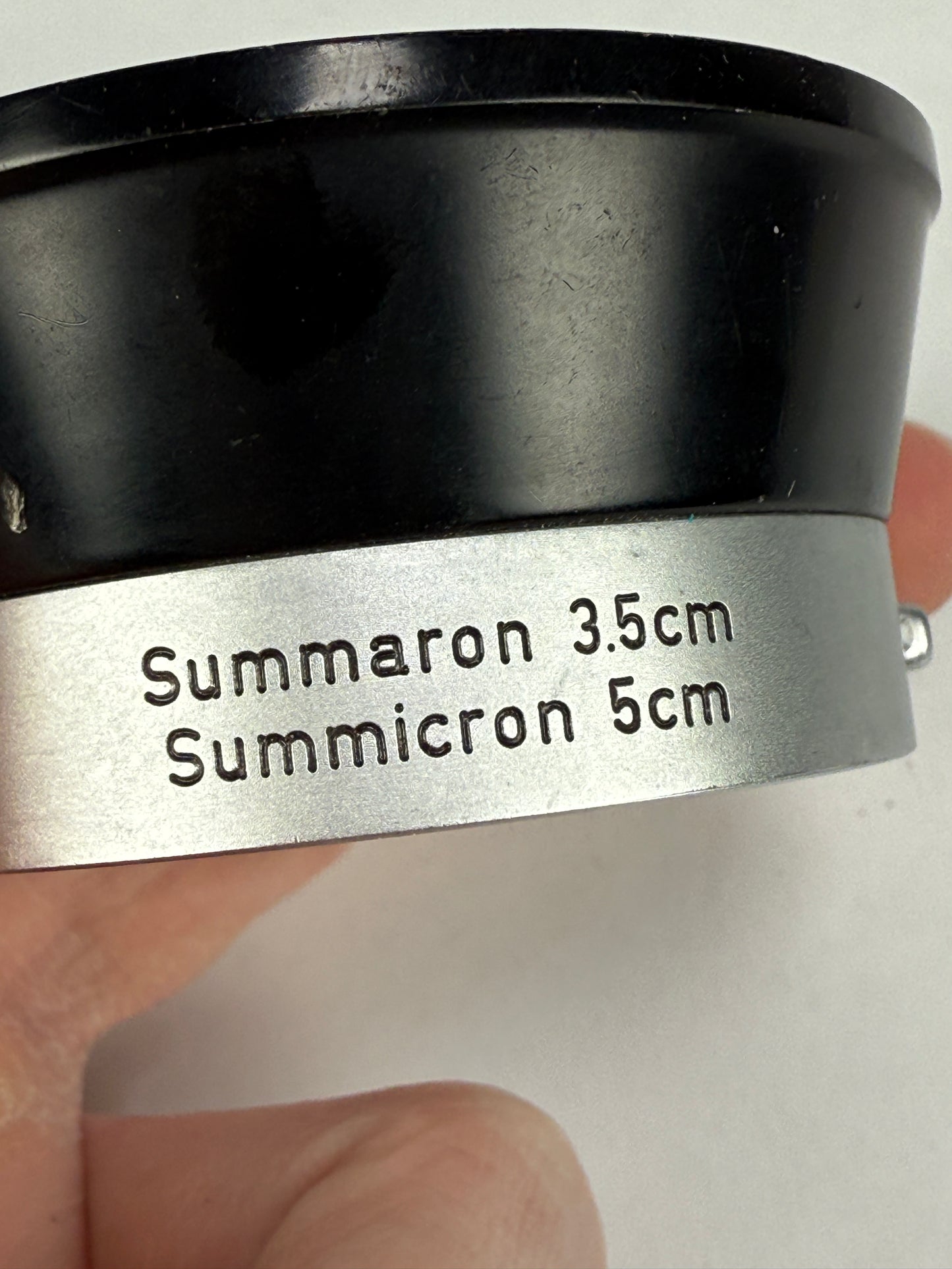Leica IROOA 12571J Hood Shade for Summicron Summaron Elmarit Elmar Lens w/ hood cap