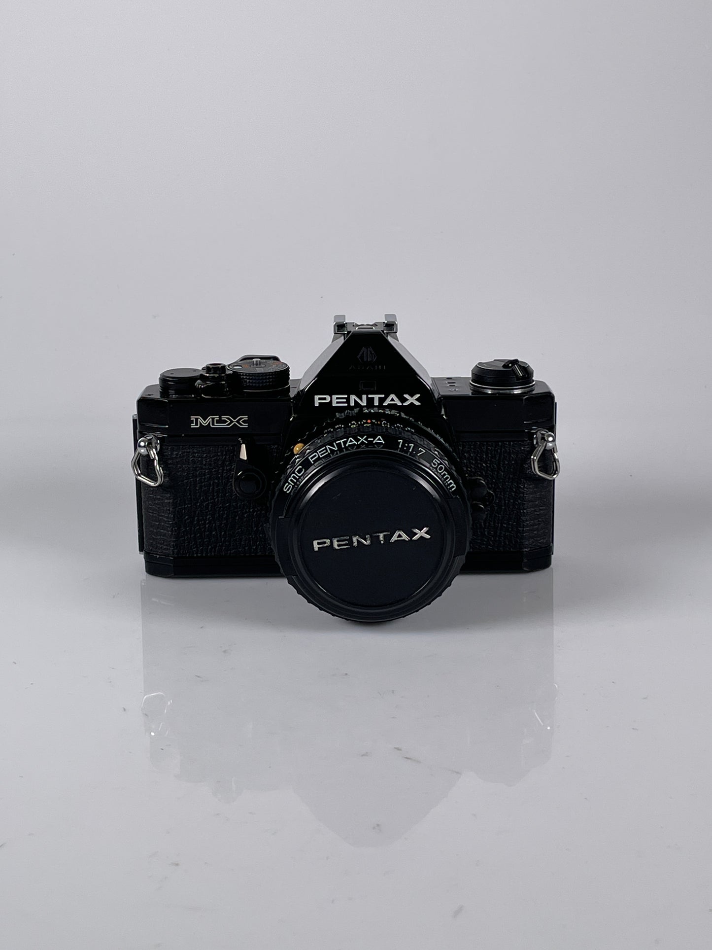 Pentax MX 35mm SLR Camera Black with 50mm f1.7