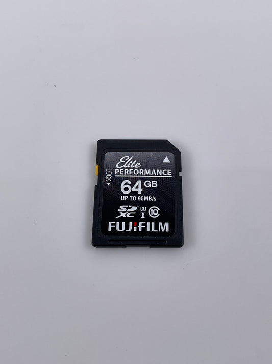 Fuji elite performance 64GB Class10 Memory Card Speed Up To 95MB/s U3
