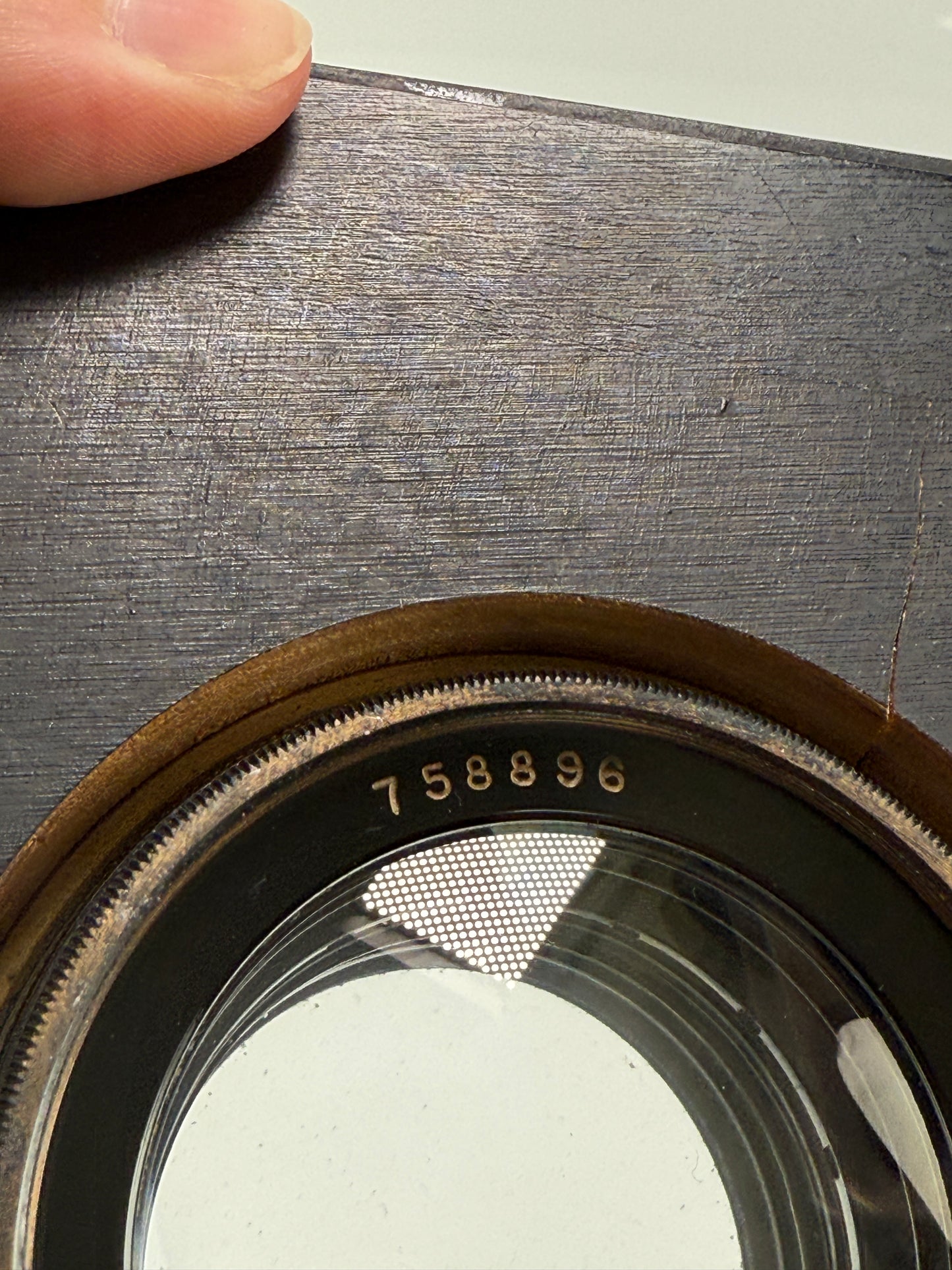 C.P. Goerz Apochromat 16 1/2" 16.5 420mm f9.5 Artar Red Dot for 8x10