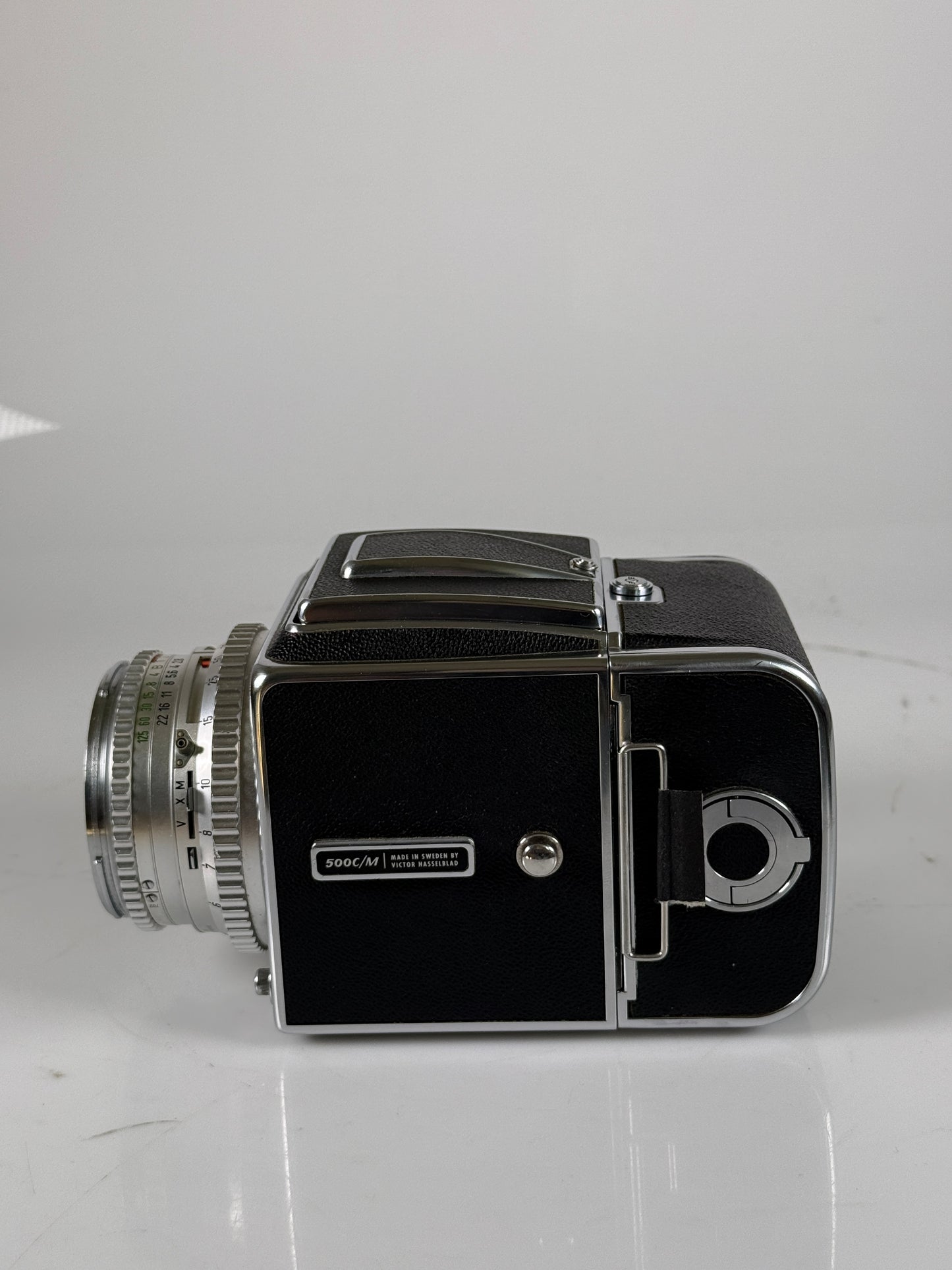 HASSELBLAD 500CM 500C/M CAMERA 80MM F/2.8 A12 w/ WLF