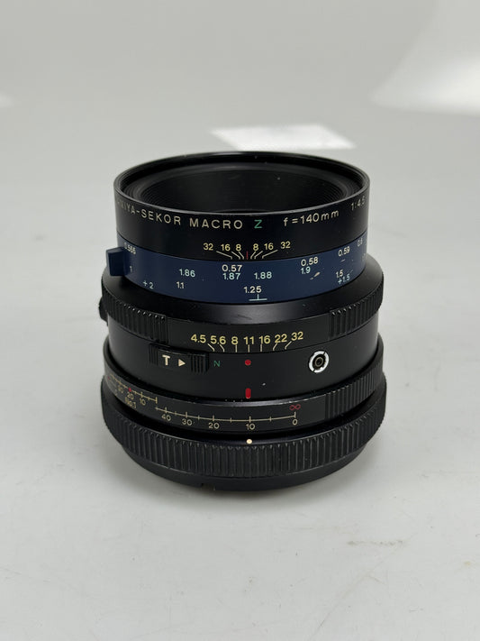 Mamiya Macro M 140mm F4.5 M/L-A Lens for RZ67 Pro II
