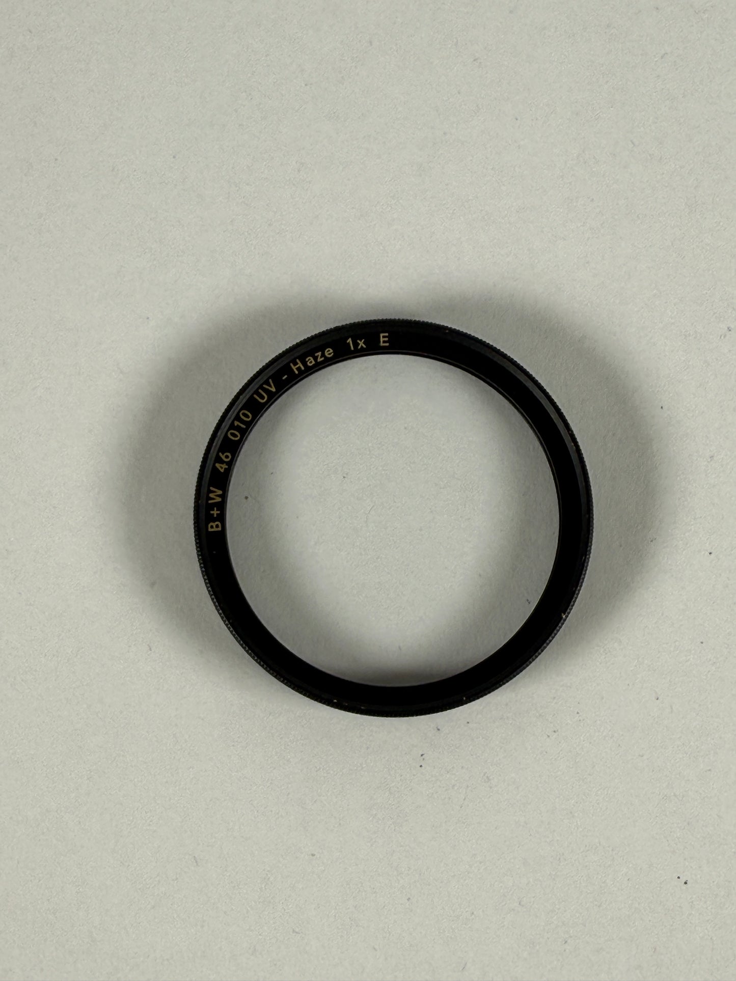 B+W 46mm 010 UV 1x E Haze MRC Lens Filter