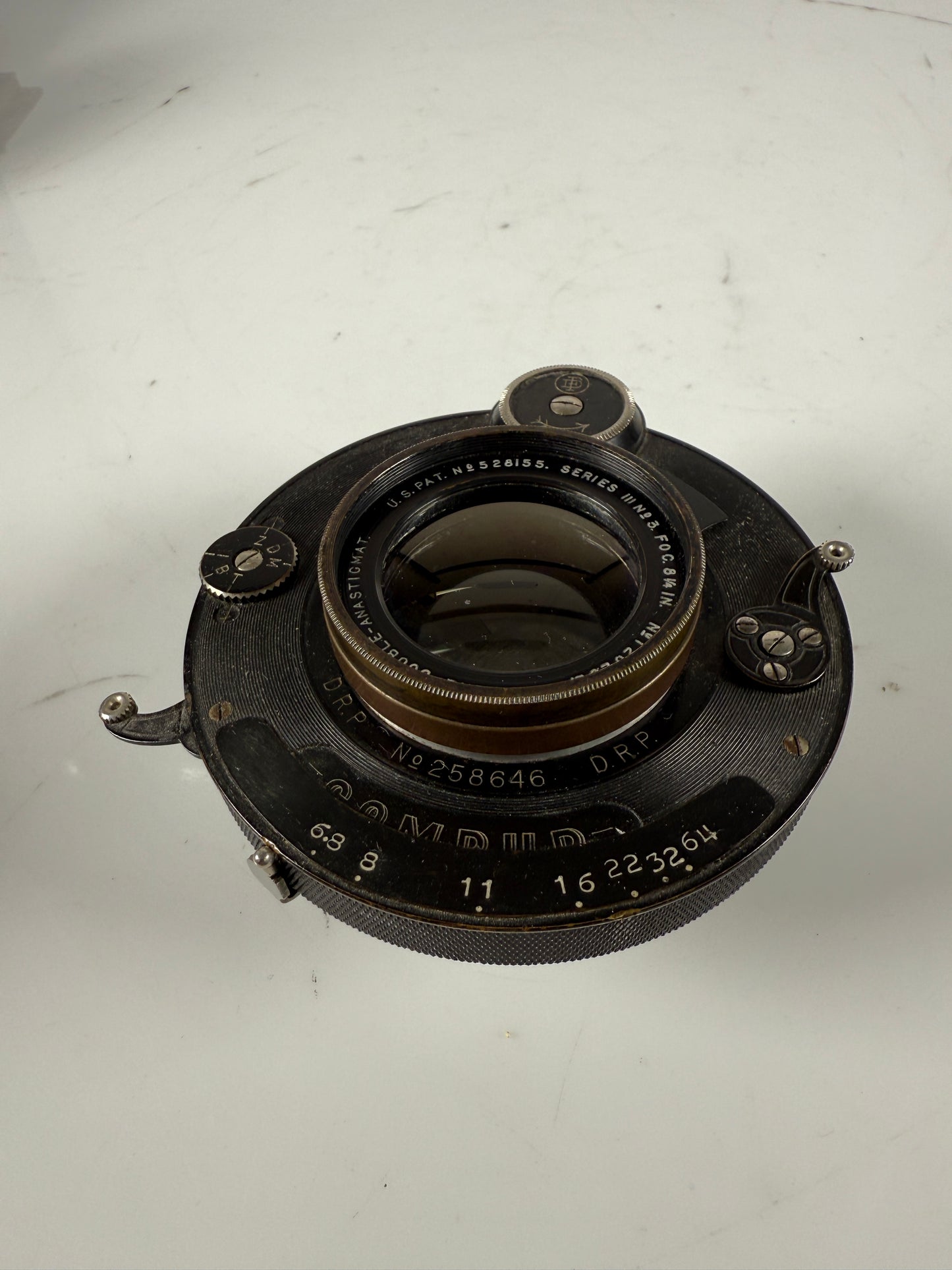 GOERZ 8 1/4 inch f6.8 DOUBLE - ANASTIGMAT (DAGOR) Series III
