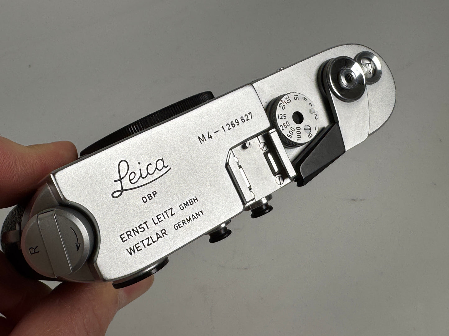 Leica M4 Chrome 35mm rangefinder film camera body