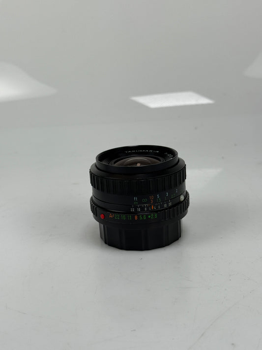 Pentax Takumar A 28mm f2.8 Bayonet K Mount Wide Angle Lens
