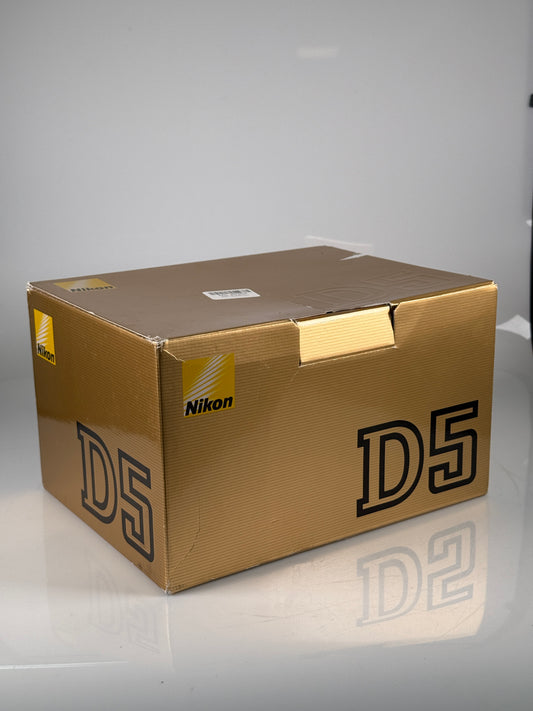 Nikon D5 Digital Camera 20.8MP DSLR Camera Body (Dual XQD Slots) D5-a