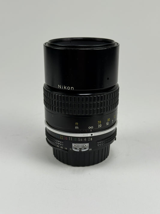 Nikon Nikkor Ai 135mm f2.8 Prime Telephoto Lens