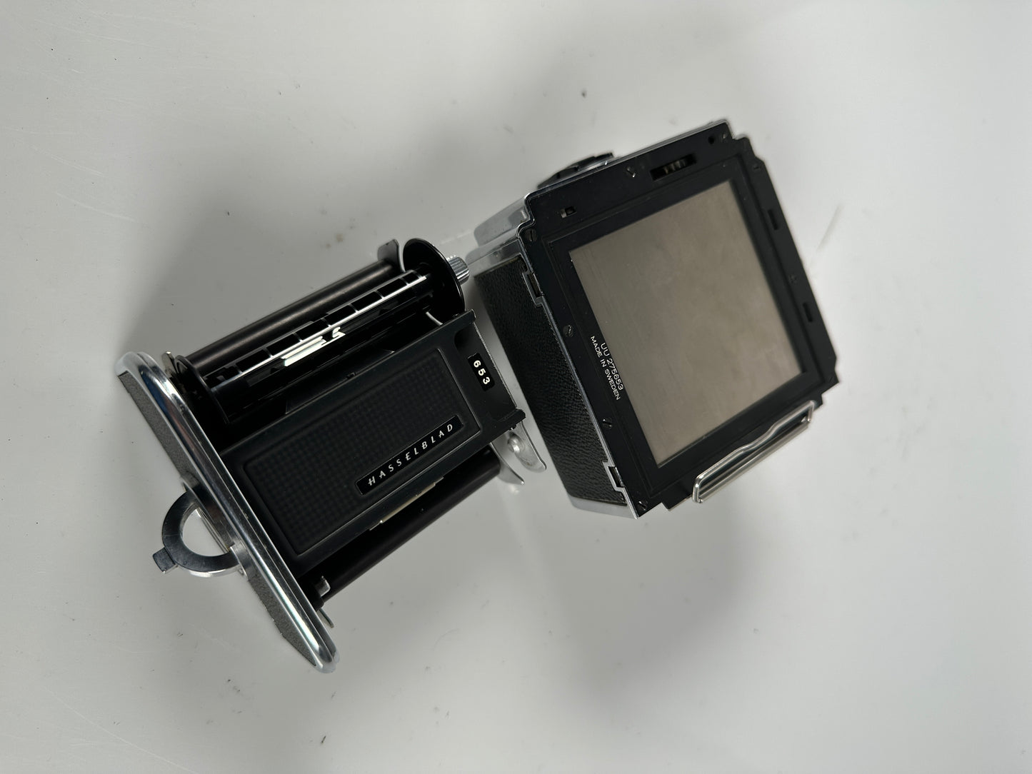 Hasselblad A24 chrome 6x6 220 Film Back Magazine Holder