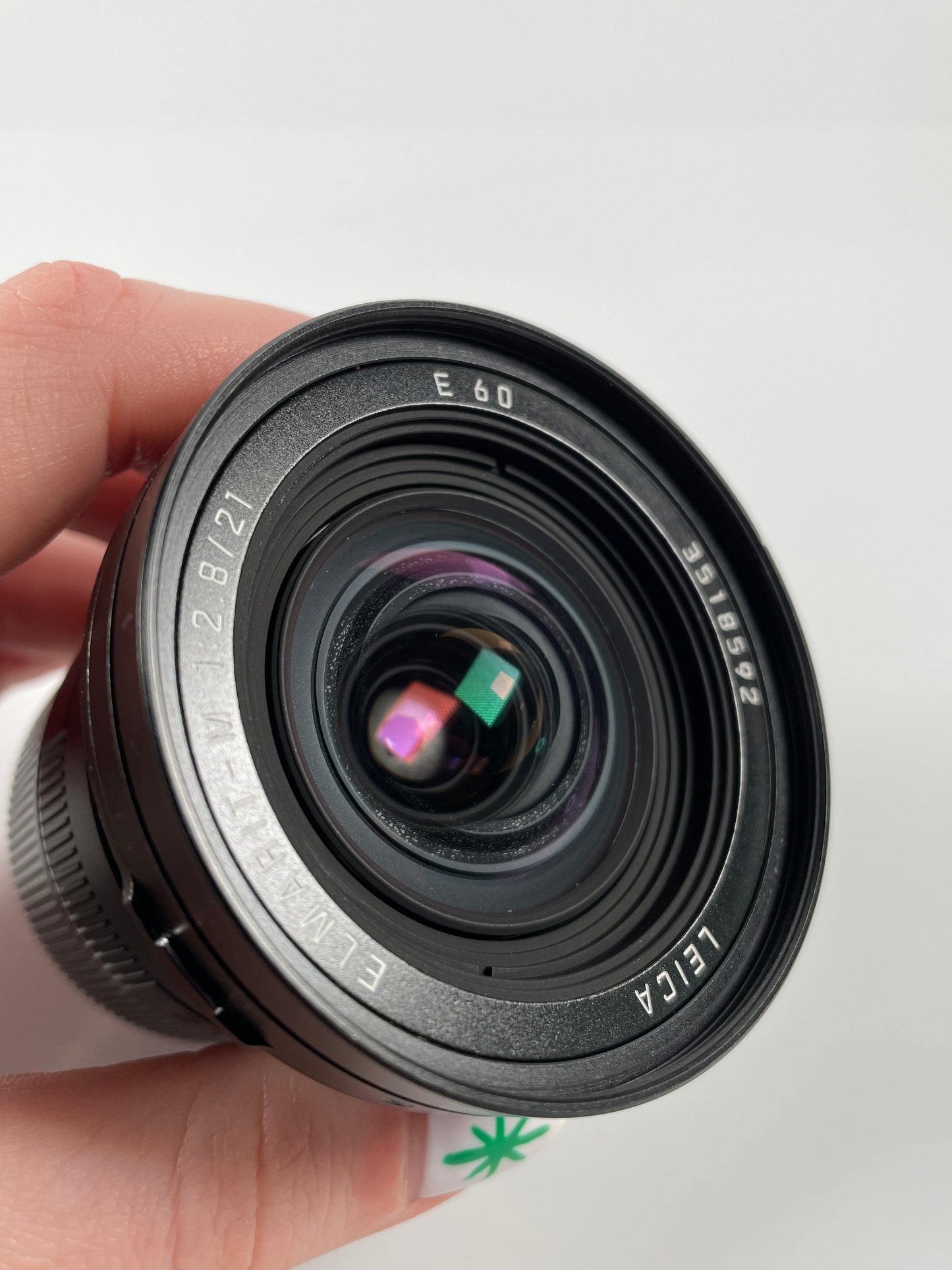 Leica M 21mm f2.8 Elmarit-M E60 Canada Lens