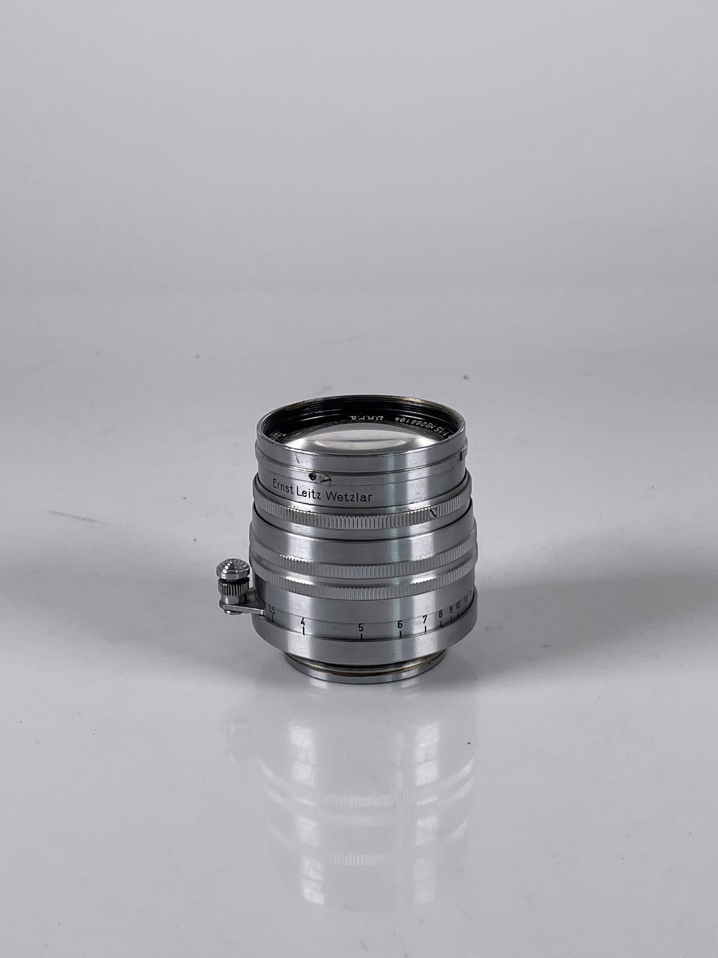 Leica leitz Xenon 5cm 50mm F1.5 1.5 LENS screw ltm m39 2 rings