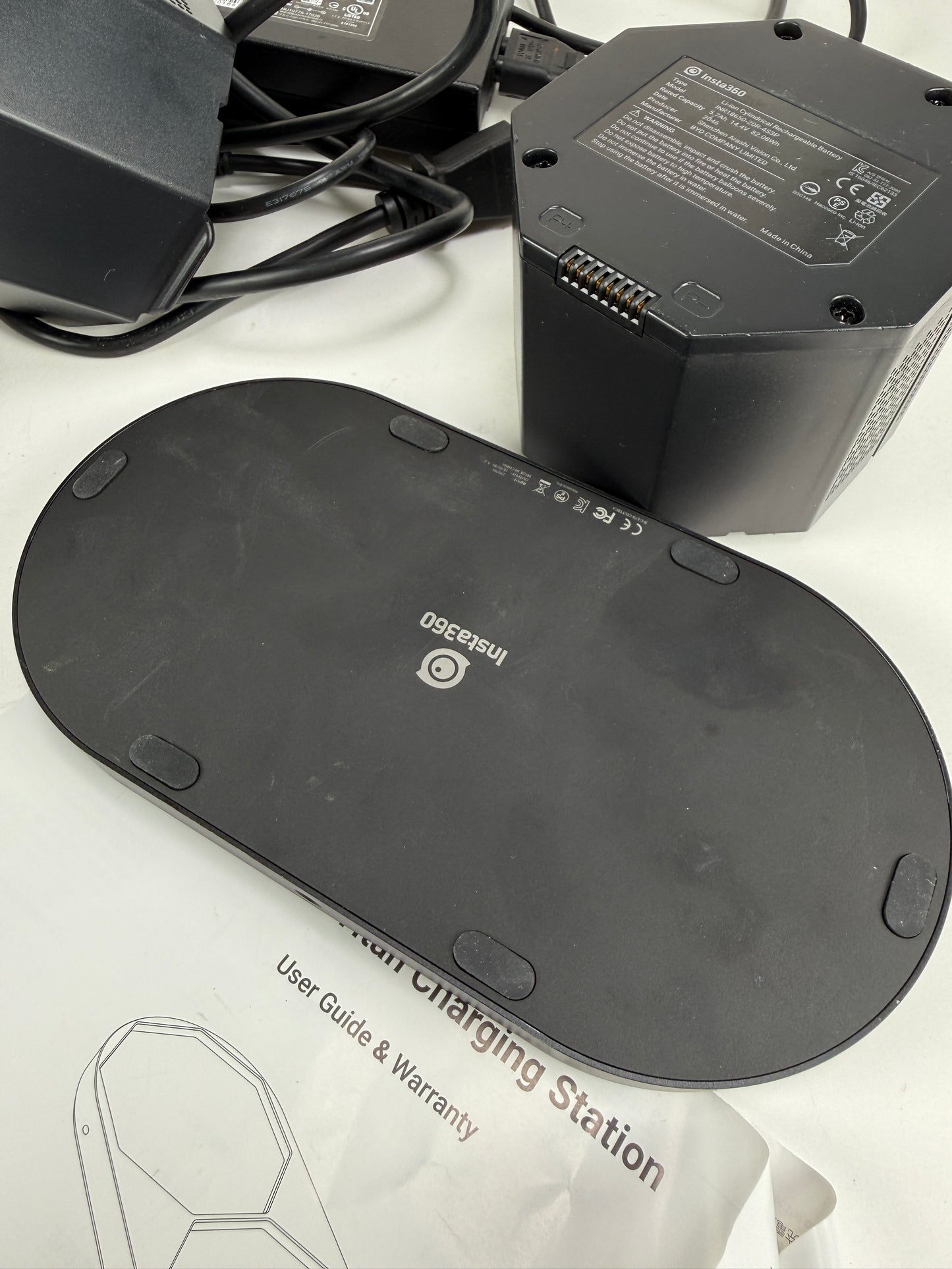 Insta360 Battery Charging Station for Titan VR Camera with 2 batteries