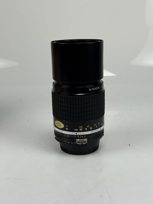 Nikon Ai-s Ais Nikkor 200mm f4 Telephoto MF Lens