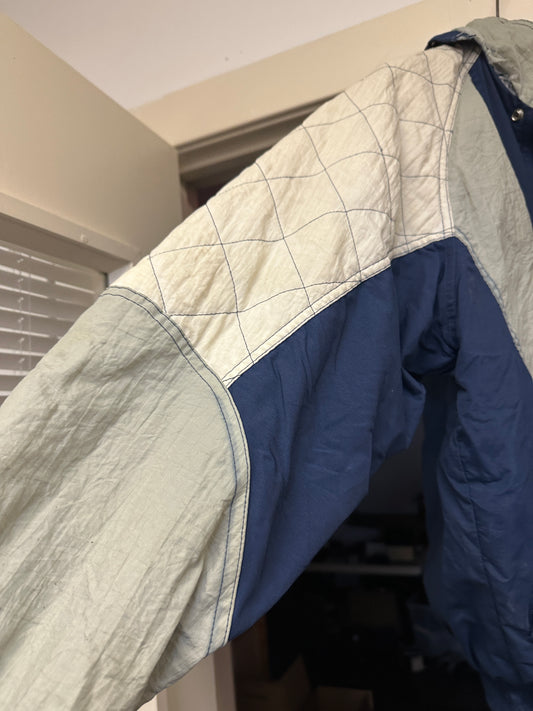 Vintage Dallas Cowboys Starter Jacket Adult S Puffer NFL Parka Blue Football