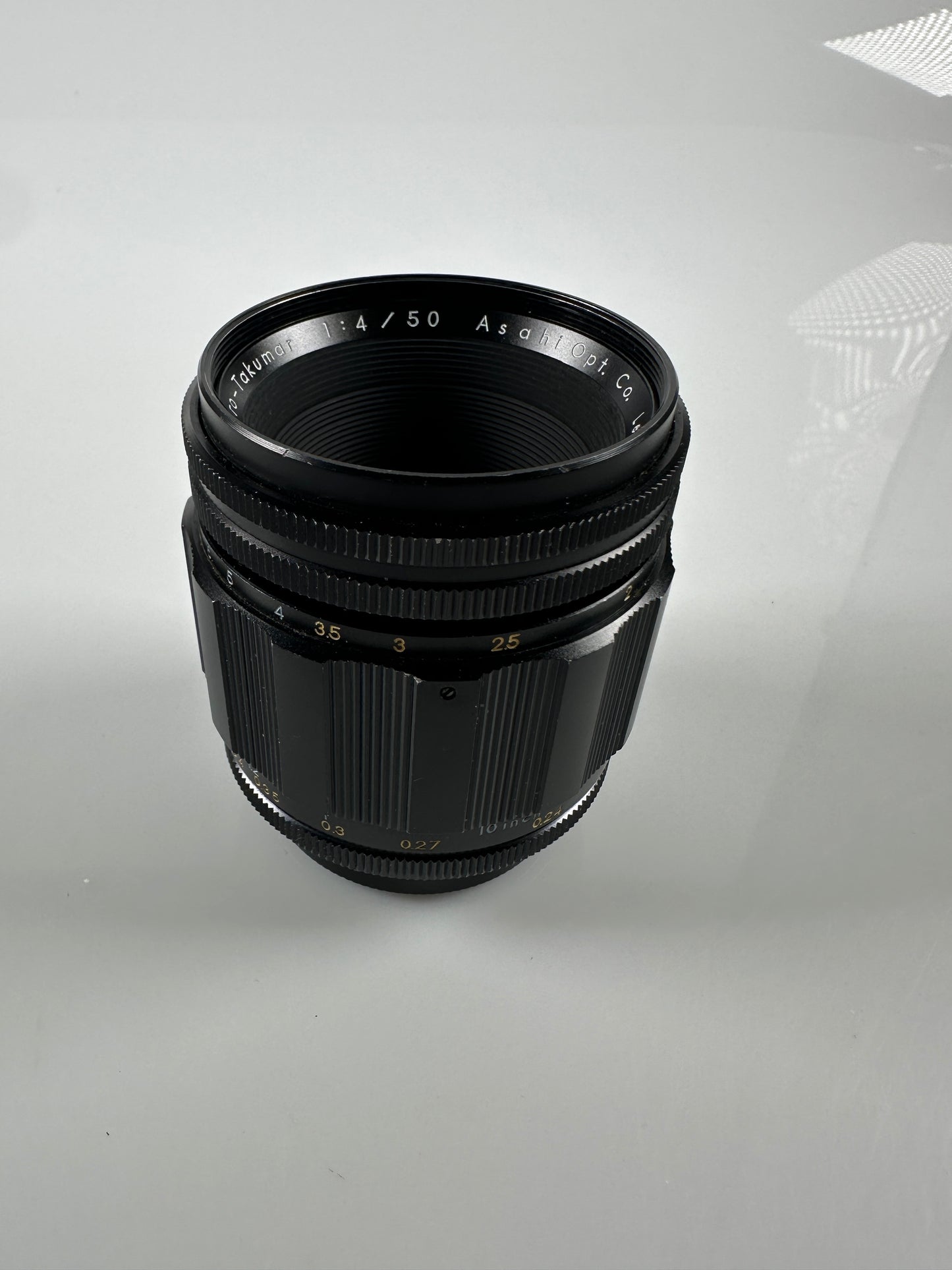 Pentax Asahi Macro-Takumar 50mm f4 M42 Lens, Preset Aperture