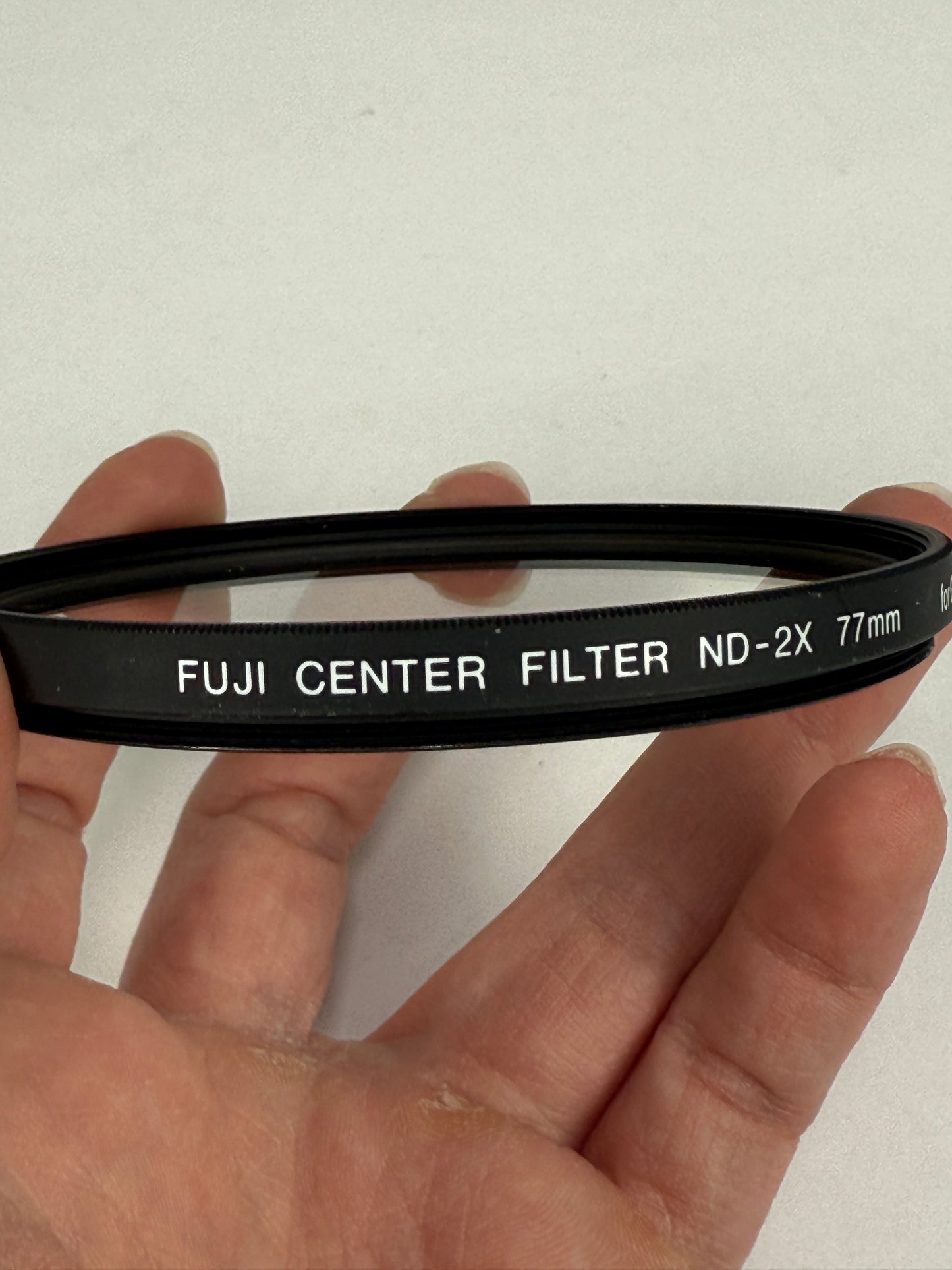 Fuji 77mm Center filter ND 2x lens filter