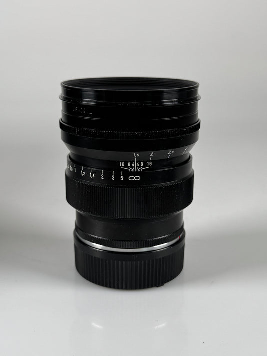 Voigtlander NOKTON 75mm F1.5 Vintage Line Aspherical VM (Leica M) Black