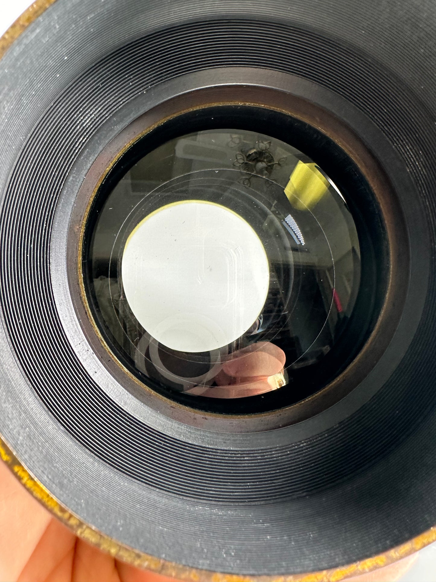 Darlot Paris No 6 Hemispherique Rapide Brass Lens