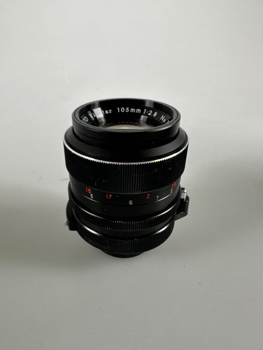 Vivitar Auto 105mm f2.8 lens Exakta mount lens