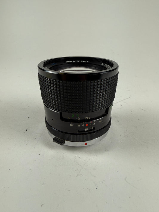 Vivitar Series 1 VMC auto wide angle 28mm f1.9 lens Olympus OM mount RARE