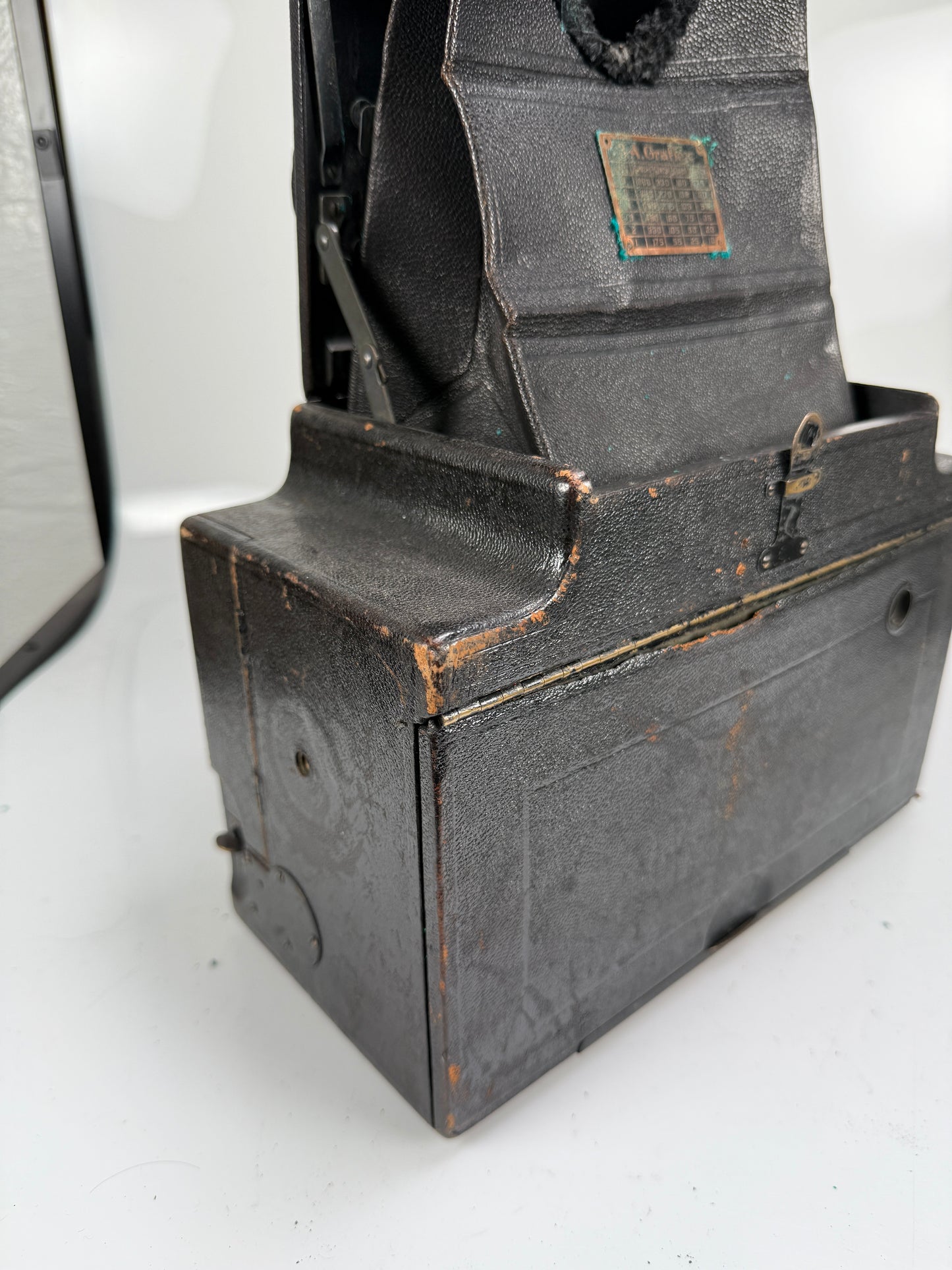 Graflex 3A Bellows Camera with Bausch Lomb Zeiss tessar 5x7 lens