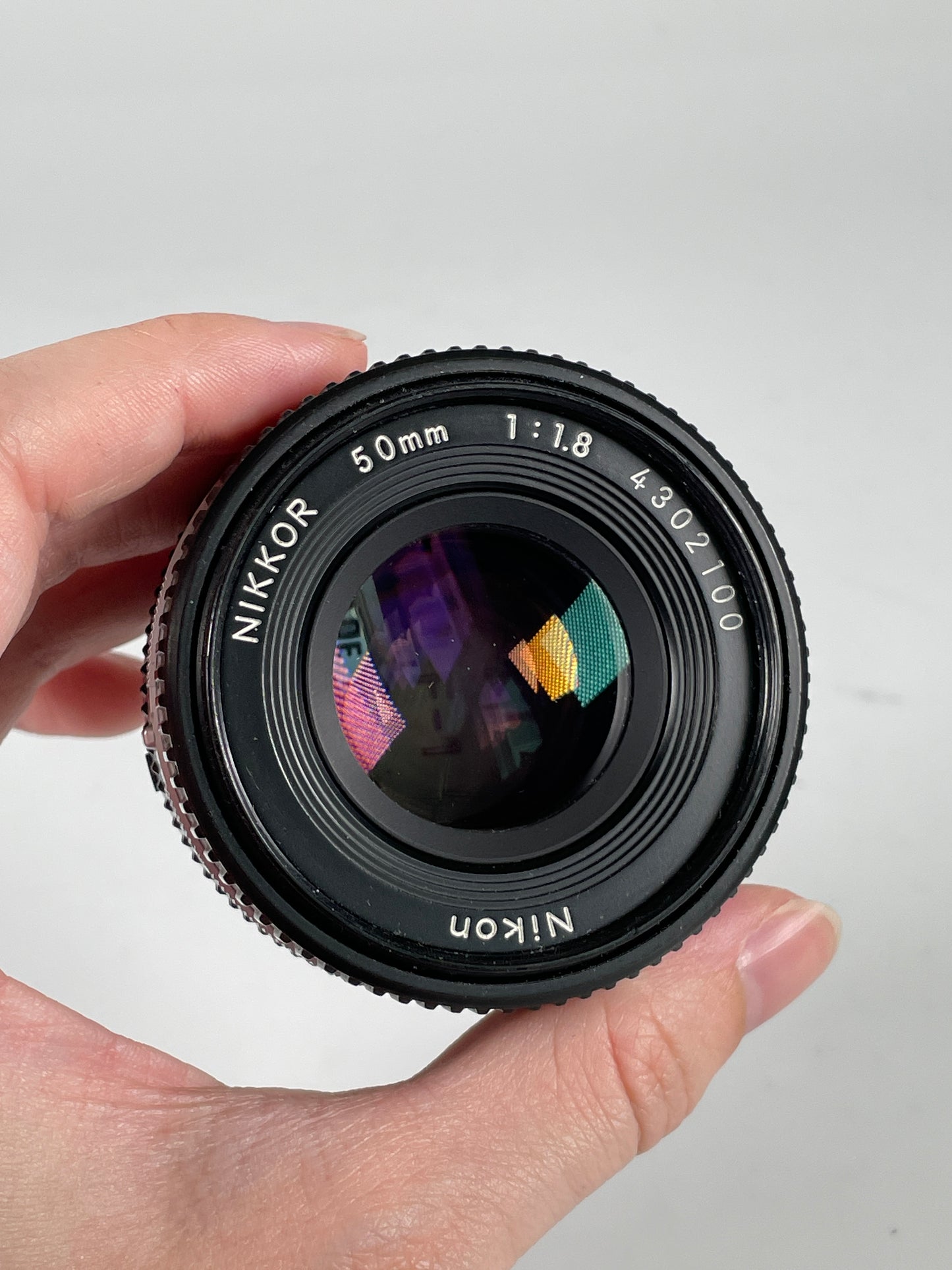 Nikon Nikkor Ai-s AIS 50mm f1.8 Lens Prime Pancake SLR